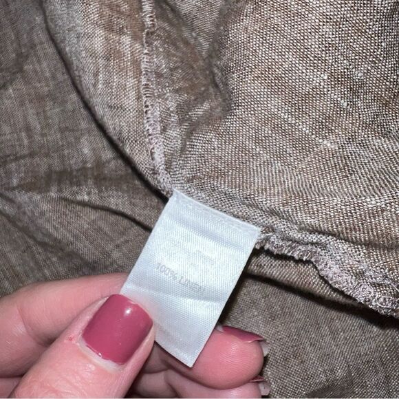 J Jill linen shirt size M - Picture 3 of 5